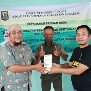 Program Penguatan Ketahanan Pangan Secara Tepatguna di Desa Cidadap