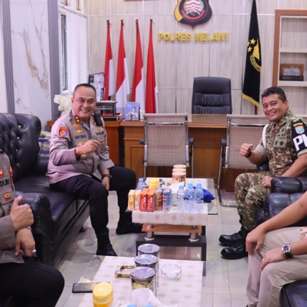 Kapolres Melawi Terima Kunjungan Dandenpom XII/1 Sintang, Tegaskan Komitmen Perkuat Sinergi TNI-Polri