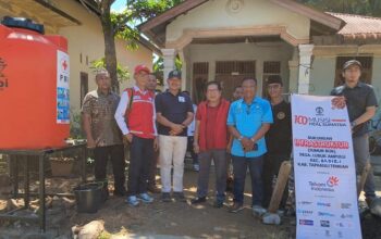 Bantu Warga Pascabencana, PMI Jakarta Utara Bangun 5 Sumur Bor di Tapanuli Tengah