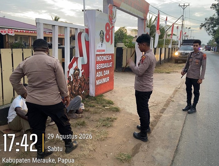 Diduga Konsumsi Miras Lokal, Polres Merauke Amankan Sejumlah Pemuda