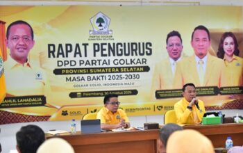 Konsolidasi Perdana Golkar Sumsel, 181 Pengurus Satukan Langkah