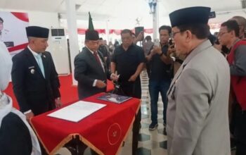 Bupati Lebak Hasbi Jayabaya Lantik Halson Nainggolan sebagai Sekda Definitif