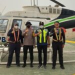 Cegah Karhutla Meluas, Kapolres Ketapang Patroli Udara Pantau Wilayah Rawan