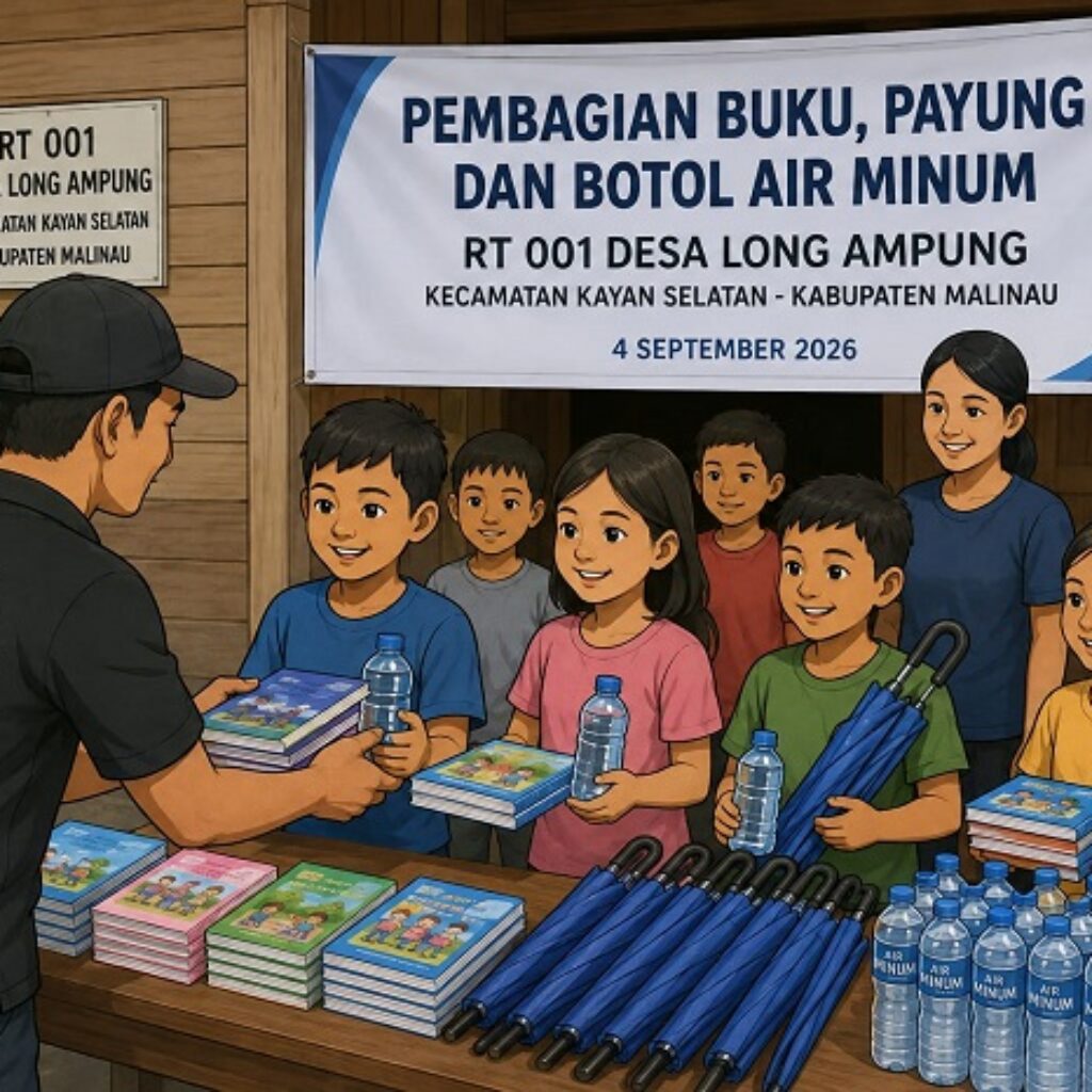 Dana RT 001 Long Ampung Disalurkan dari Tahun ke Tahun, Warga Minta Transparansi
