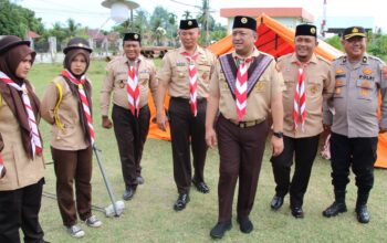 Kapolres Aceh Barat Buka Persami Saka Bhayangkara, Dorong Pembentukan Karakter Generasi Muda