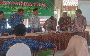 Musrenbang Desa Kemantren Digelar, Camat Kedungtuban Dorong Partisipasi Warga