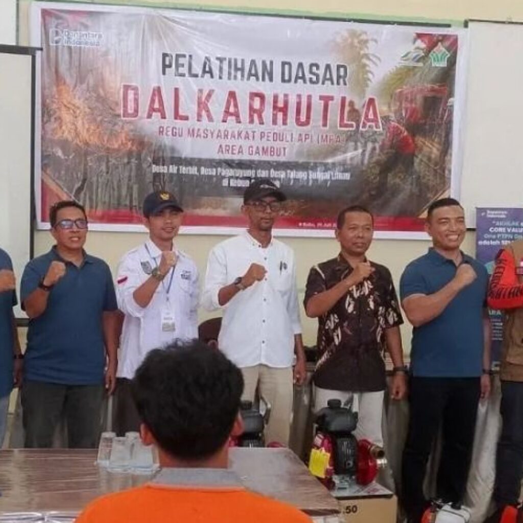PTPN IV PalmCo Perkuat Pencegahan Karhutla melalui Program Desa Mandiri Peduli Gambut