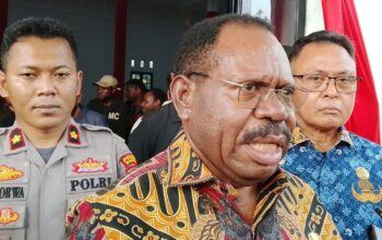 Pemkab Nabire Relokasi Pedagang Pantai ke Taman Gizi, Panggung Lama Dibongkar