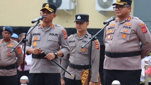 Pisah Sambut Kapolres Nagan Raya, AKBP Muhammad Taufiq Resmi Gantikan Benny Bathara