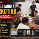 Satresnarkoba Polres Aceh Barat Limpahkan Tiga Tersangka Kasus Narkotika Bersama Barang Bukti 6,82 Gram Sabu ke Kejari