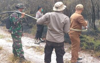 Uji Cairan X-Fire, Polres Ketapang Fokus Cegah Bara Karhutla di Lahan Gambut