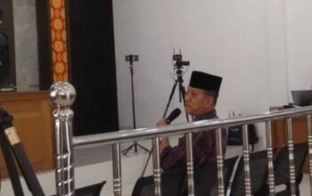 Sidang dugaan korupsi pengadaan Chromebook dan Smart Board Disdikbud Muara Enim di Pengadilan Tipikor Palembang.