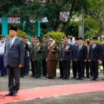 Pemkot Tangsel gelar upacara peringatan Hari Pahlawan Nasional tahun 2022 di Taman Makam Pahlawan Seribu, Setu, Kamis (10/10/2022).