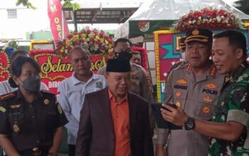 Katua DPRD Kota Bekasi bersama Danrem dan kapolres
