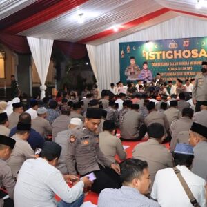 Jelang Pengamanan Natal dan Tahun Baru 2023, Polres Tasikmalaya Kota Gelar Istighosah dan Doa Bersama