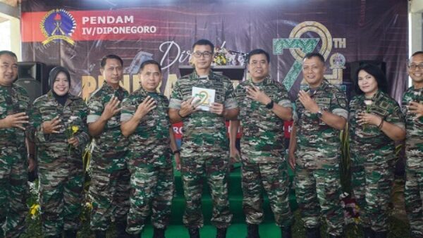 Pendam IV/Diponegoro Peringati HUT Penerangan TNI AD Bersama Media Massa