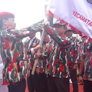 Ketua Markas Anak Cabang Laskar Merah Putih Kec Seputih Resmi di Lantik Hendra Putra