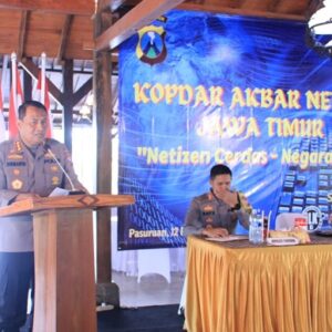 Polres Pasuruan hadiri Kopdar Akbar bersama Netizen se-Jawa Timur
