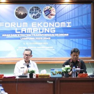 Sekdaprov Buka kegiatan FGD Arah dan Strategi Transformasi Ekonomi Lampung 2025-2045