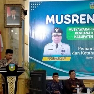 Penjabat Bupati kabupaten Sarolangun Buka Langsung Musrenbang RKPD Kabupaten Sarolangun 2024