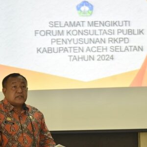 Pemkab Aceh Selatan Gelar Forum Konsultasi Publik RKPD Tahun 2024