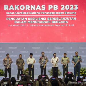 Dibuka Jokowi, Andi Sudirman Ikuti Rakornas Penanggulangan Bencana Tahun 2023