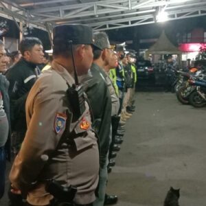 Polsek Bandung Wetan laksanakan Apel gabungan pengamanan KRYD 