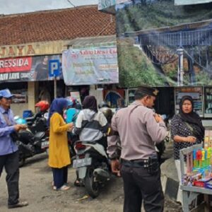 Razia Petasan, Polisi Patroli ke Kawasan Pasar Manis Ciamis