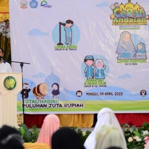 Buka Kegiatan Cerah Andalan, Gubernur Andi Sudirman : Menumbuhkan Karakter Nilai-Nilai Islam Sejak Dini