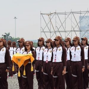 Kogartap I/ Jakarta Laksanakan Geladi Kotor Upacara Hari Lahir Pancasila di Silang Monas