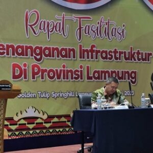 Rakor Penanganan Infrastruktur, Gubernur Lampung berharap Tingkatkan Efisiensi Produksi dan Konektivitas Wilayah