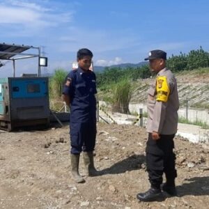 Polisi Lakukan Pengamanan di Lokasi Proyek KCJB, Bersama Security SGI