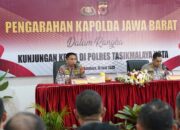 Kunjungan Kerja Kapolda Jawa Barat di Polres Tasikmalaya Kota, Disambut Forkopimda