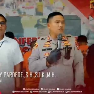 Respon cepat Polres Sukabumi tangkap lima tersangka TPPO yang korbannya anak di bawah umur