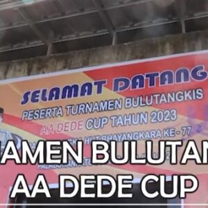 Kapolres Sukabumi Buka Turnamen Badminton AA Dede Cup dalam Rangka Hari Bhayangkara ke-77