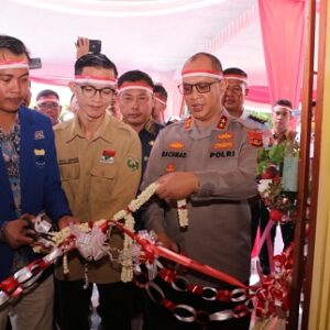Kapolda Sumsel Resmikan Rumah Kebangsaan Ampera di Jl Prof Dr Soepomo Palembang