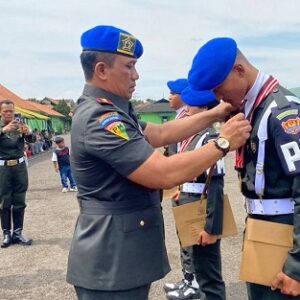 Upacara Penutupan Dikjurba Pom Abit Dikmaba TNI AD (OV) TA 2022