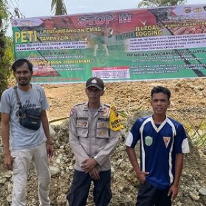 Polres Nagan Raya Warning Keras Pelaku Ilegal Mining dan Ilegal Logging