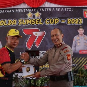 Kapolda Sumsel Buka Kejuaraan Menembak dalam Rangka HUT Bhayangkara ke-77