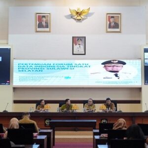 Dukung Penerapan Satu Data Indonesia Provinsi Sulsel, 15 OPD Tandatangani Komitmen Bersama
