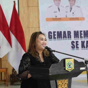 Ketua TP-PKK Pakpak Bharat, Juniatry Franc buka final Lomba Bertutur tingkat kabupaten