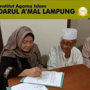Jaring Mahasiswa Baru, IAIDA Lampung MOU bersama Yayasan Ponpes Nurul Ulum Pringsewu
