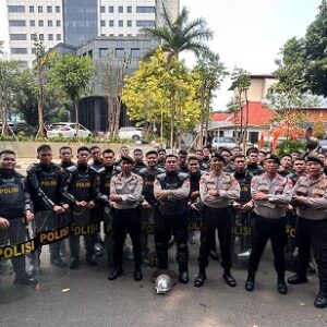 Tim Patroli Perintis Presisi Polres Metro Jakarta Barat Bersama PMJ berhasil Gagalkan Aksi Tawuran