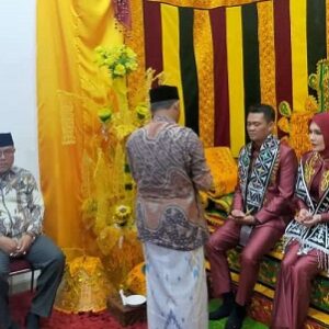 Peumulia Jamee dan Peusijuk Kapolres Aceh Barat oleh Forkopimda di Pendopo Bupati