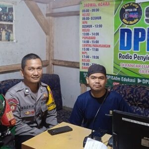 Polisi Sambang Silaturahmi ke Warga Desa Kertaharja Sosialisasikan Bahaya TPPO