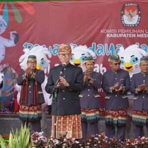 Kirab Pemilu 2024, Sekdaprov Lampung : Pemilih Melenial Potensial berperan aktif dalam pesta demokrasi