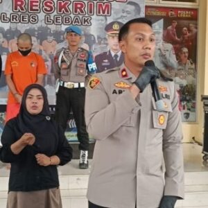 Wakapolres Lebak : Pelaku Kesal Diselingkuhi Tega Habisi Nyawa Istrinya