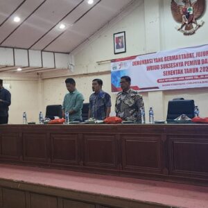Polres Bireuen Siap Sukseskan Pesta Demokrasi Pemilu Serentak 2024