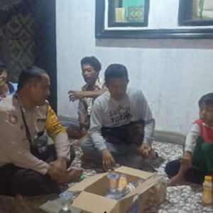 Peduli warga binaan, Bripka Anton Donson Dolok saribu antar Sarnadi ke rumah anaknya