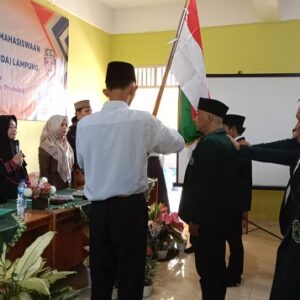 Sukses, Rektor IAIDA Lampung Melantik Pengurus SEMA dan DEMA Masa Bakti 2023 – 2024